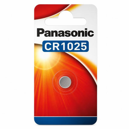 Baterie Litiu 3V CR1025 30mAh, Dimensiuni 10 x 2.5 mm Panasonic Blister 1