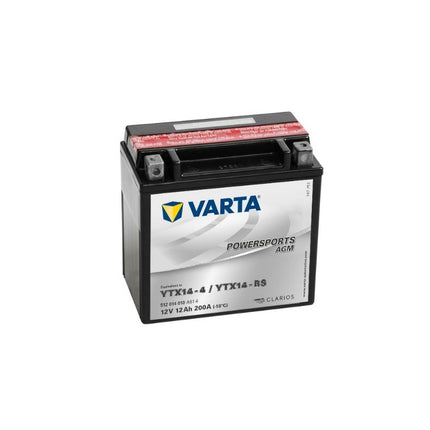Baterie Moto 12V 12Ah, Pornire 200A, Dimensiuni 152 x 88 x 147 mm Varta AGM Borna+ Stanga 512014010