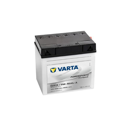 Baterie Moto 12V 25Ah, Pornire 300A, Dimensiuni 186 x 130 x 171 mm Varta Freshpack Borna+ Dreapta 525015022 52515