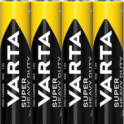 Baterii AAA LR3 1.5V Varta Super Heavy Duty Bulk 4