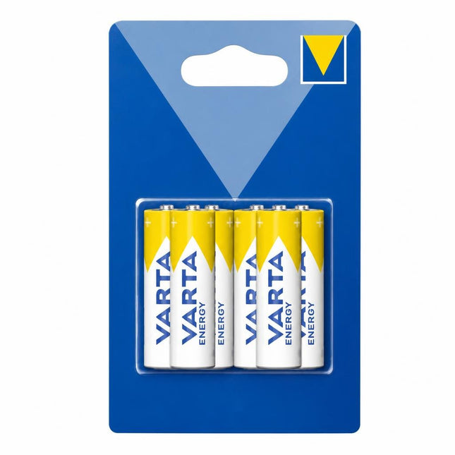 Baterii Alcaline AA LR6 1.5V Varta Energy Blister 6 4106