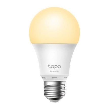 Bec inteligent Wi-Fi TP-Link Tapo L510E, E27, 8.7 W, 806 lm, lumina calda 2700K, dimabil - imagine 3