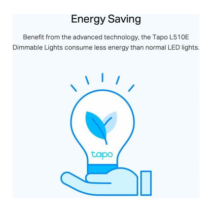 Bec inteligent Wi-Fi TP-Link Tapo L510E, E27, 8.7 W, 806 lm, lumina calda 2700K, dimabil - imagine 8
