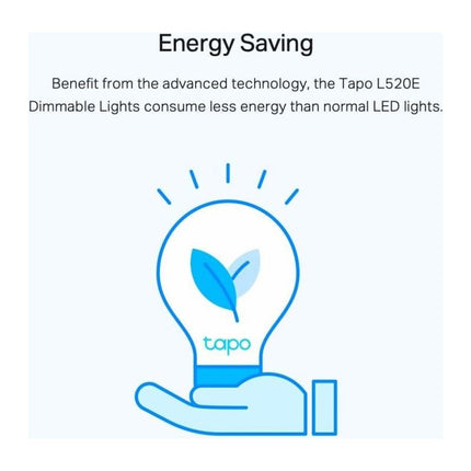 Bec inteligent Wi-Fi TP-Link Tapo L520E, E27, 8 W, 806 lm, lumina neutra 4000K, dimabil - imagine 8