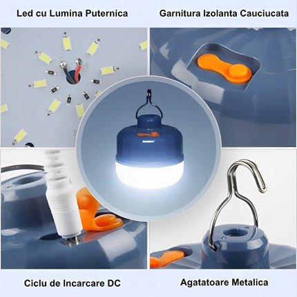 Bec led acumulator: 100w, 60w, 40w 100w 60w