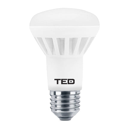 Bec LED E27 R63, 7W 3000K 530lm, TED