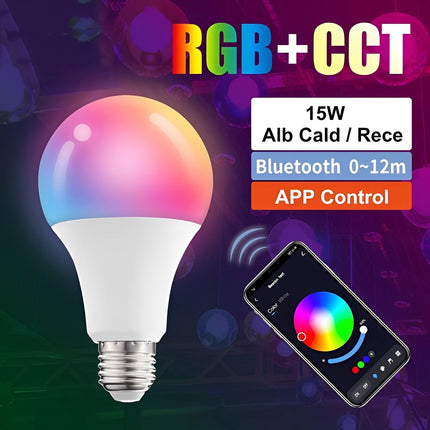 Bec led RGBW-CCT Bluetooth - Wifi