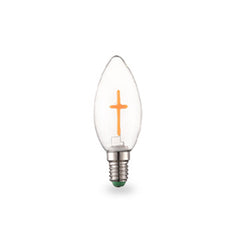 Bec led lumanare 4w ornament