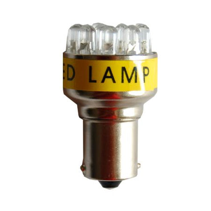 Bec auto 12V S25 12led galben