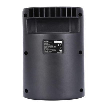 Boxa portabila Akai ABTS-704, Bluetooth 4.2, radio FM, USB, card TF, lumini LED, negru - imagine 4