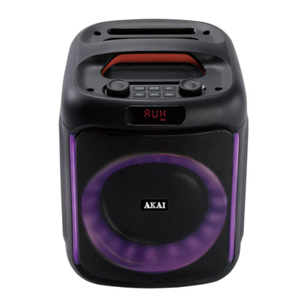 Boxa portabila Akai ABTS-V20, Bluetooth 5.0, 20 W RMS, difuzor 6.5 inch, radio FM, telecomanda, negru