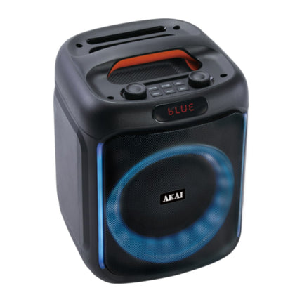Boxa portabila Akai ABTS-V20, Bluetooth 5.0, 20 W RMS, difuzor 6.5 inch, radio FM, telecomanda, negru - imagine 5