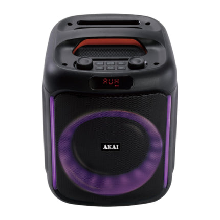 Boxa portabila Akai ABTS-V20, Bluetooth 5.0, 20 W RMS, difuzor 6.5 inch, radio FM, telecomanda, negru - imagine 7