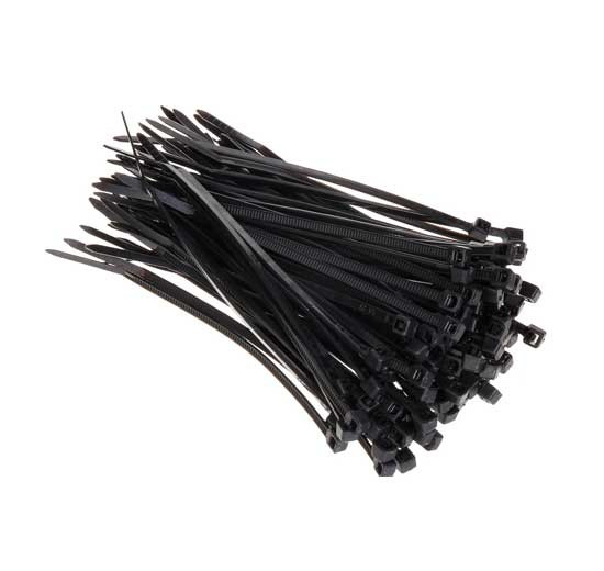 Coliere Negre 200X4.8, 100 Buc/Pg