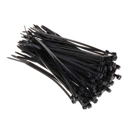 Coliere Negre 200X3.6, 100 Buc/Pg