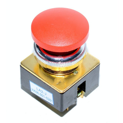 Buton motor push fara retinere rosu