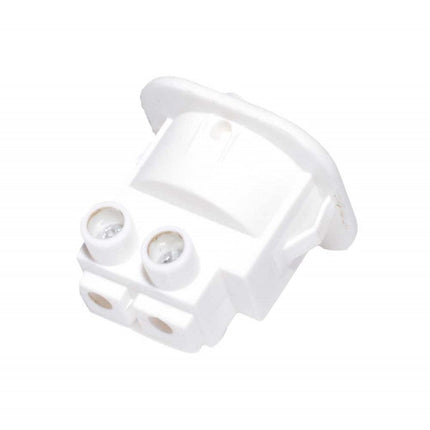 Buton intrerupator patrat alb 6A 250V AC