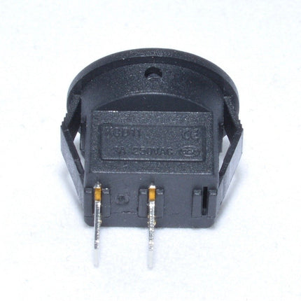Buton intrerupator mini negru 3A 250V