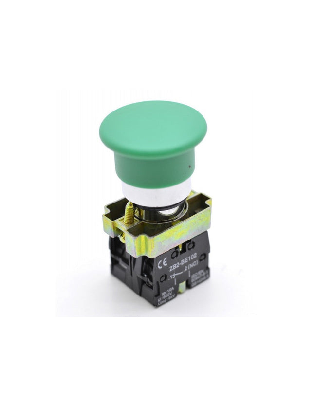 Buton motor 220V ciuperca revenire verde - Aparataj electric