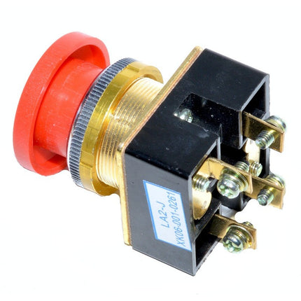 Buton motor push fara retinere rosu