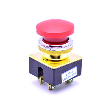 Buton motor push fara retinere rosu
