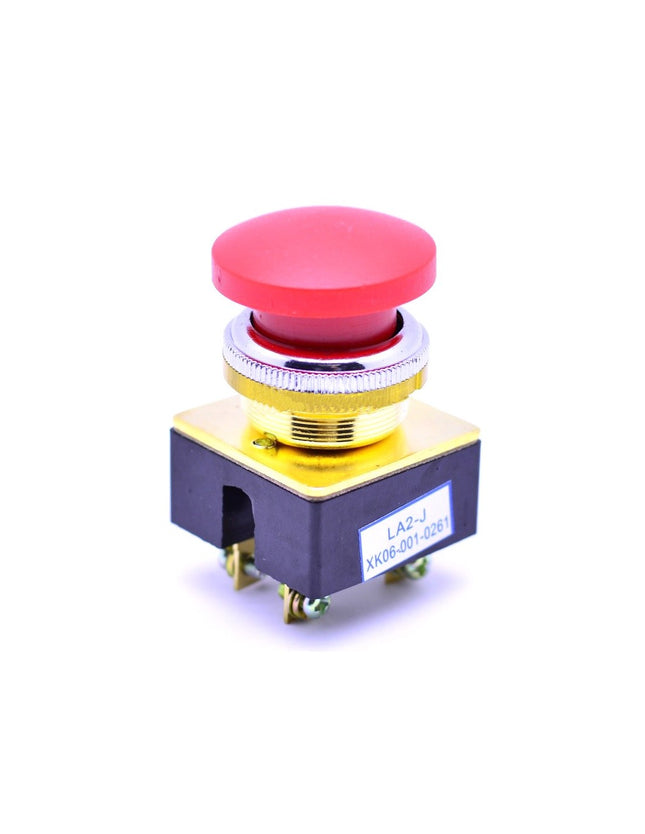 Buton motor push fara retinere rosu - Aparataj electric
