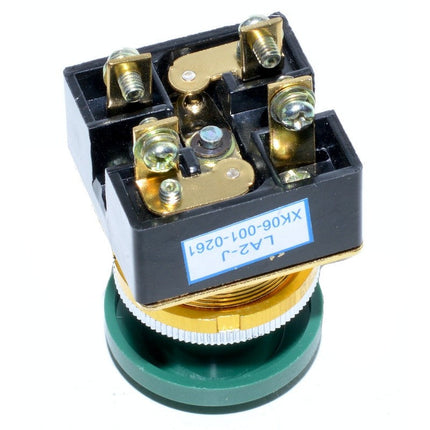 Buton motor push fara retinere verde