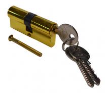Butuc pentru usa galben de 60mm cu 5 chei