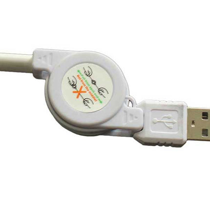 Cablu USB IPhone 5 8pin fir retractabil