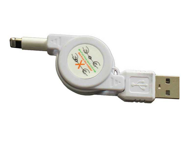 Cablu USB IPhone 5 8pin fir retractabil