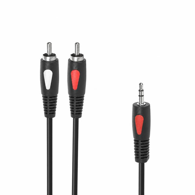 Cablu 2 RCA tata x jack 3,5 stereo tata 10 ml. TED284789