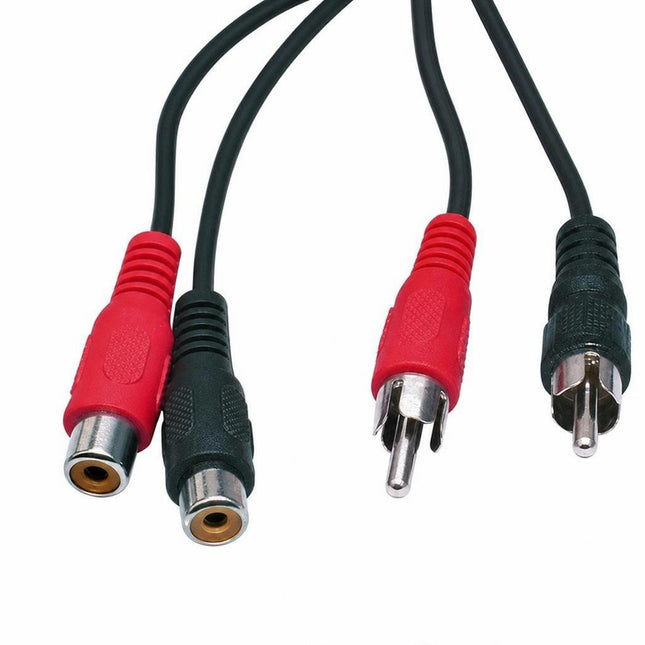 Cablu 2RCA la 2RCA mama 5m