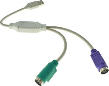 Adaptor tastatura USB tata la 2 x PS2 mama CMP-USBADAP2 TED312057 - oferta