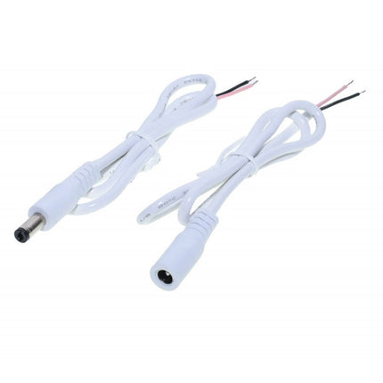 Cablu DC blocare 2.1mm mama-tata 1mm