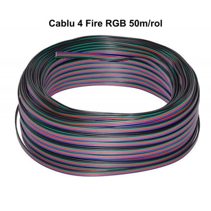 Cablu 4 fire alimentare banda led 50M