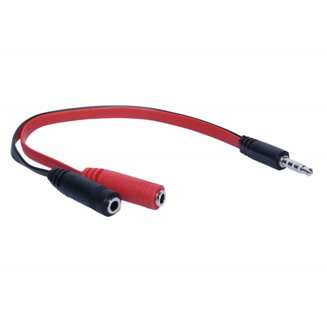Cablu audio jack 3.5mm tata 2 5mm 20cm