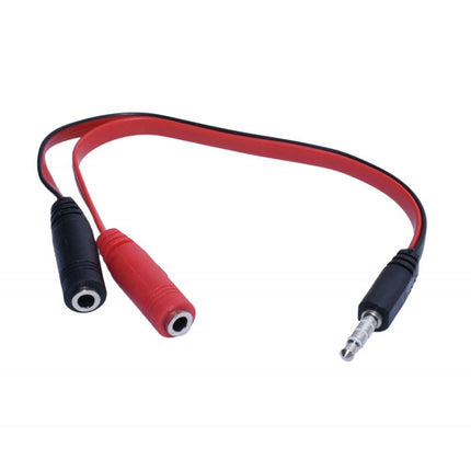 Cablu audio jack 3.5mm tata 2 5mm 20cm