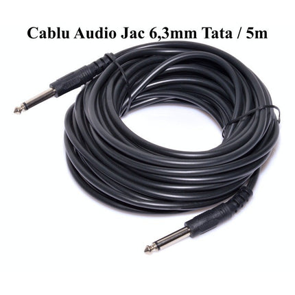Cablu audio jack tata XLR 5m