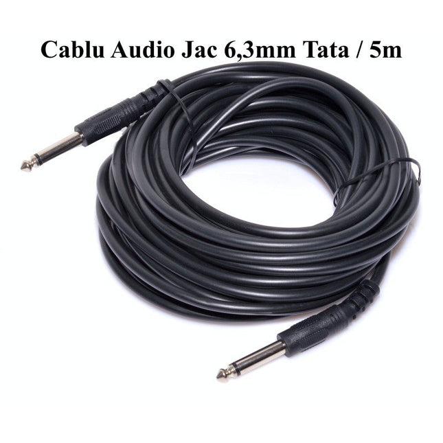 Cablu audio jack tata XLR 5m