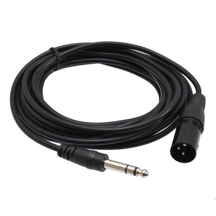 Cablu audio jack 6.3mm tata XLR 3mm 5m