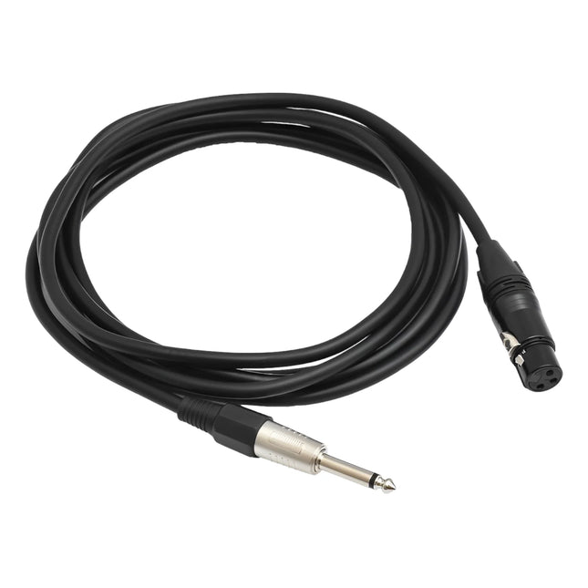 Cablu audio prof jack 6,3 tata 3m 6mm