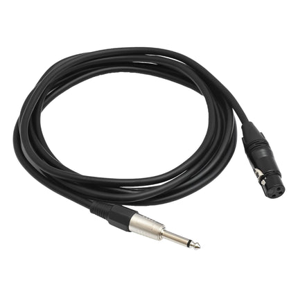 Cablu audio prof jack 6,3 tata 5m 6mm