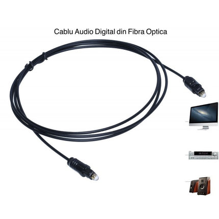 Cablu audio optic 1.5m pentru conectare