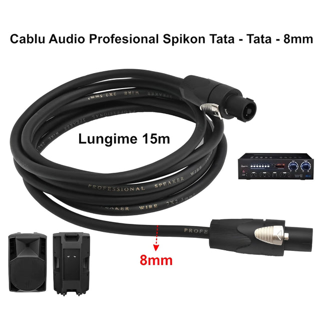 Cablu audio profesional speak on 4c 15m