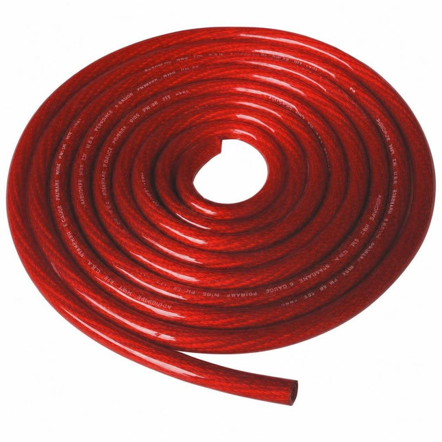 Cablu auto putere 8mm rosu