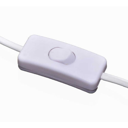 Cablu intrerupator stecher alb pentru conectare