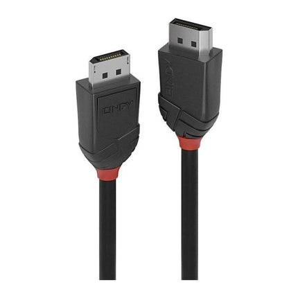 Cablu DisplayPort 1.2 Lindy Black Line, 1.5 m, 4K 60 Hz, 21.6 Gbps, negru - imagine 5
