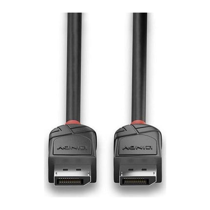 Cablu DisplayPort 1.2 Lindy Black Line, 1.5 m, 4K 60 Hz, 21.6 Gbps, negru - imagine 8
