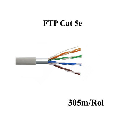 Cablu Cat5e FTP Aliaj 8 fire