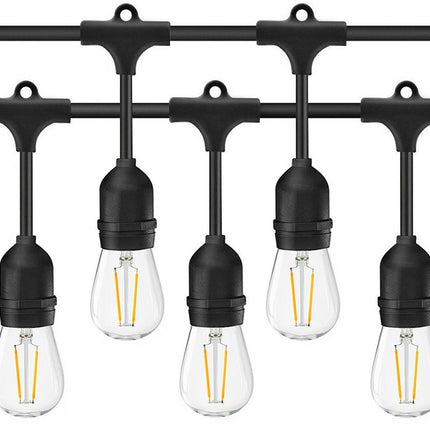 Ghirlanda luminoasa cu pendule, interconectabil, E27, IP65, 20m